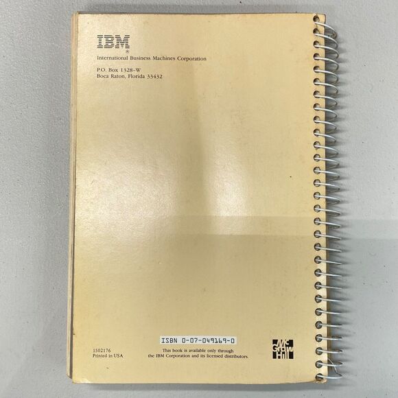 IBM PCjr Computer Manual Hands On Basic for 80s Personal Comp Spiral Book 1983 - Picture 4 of 16